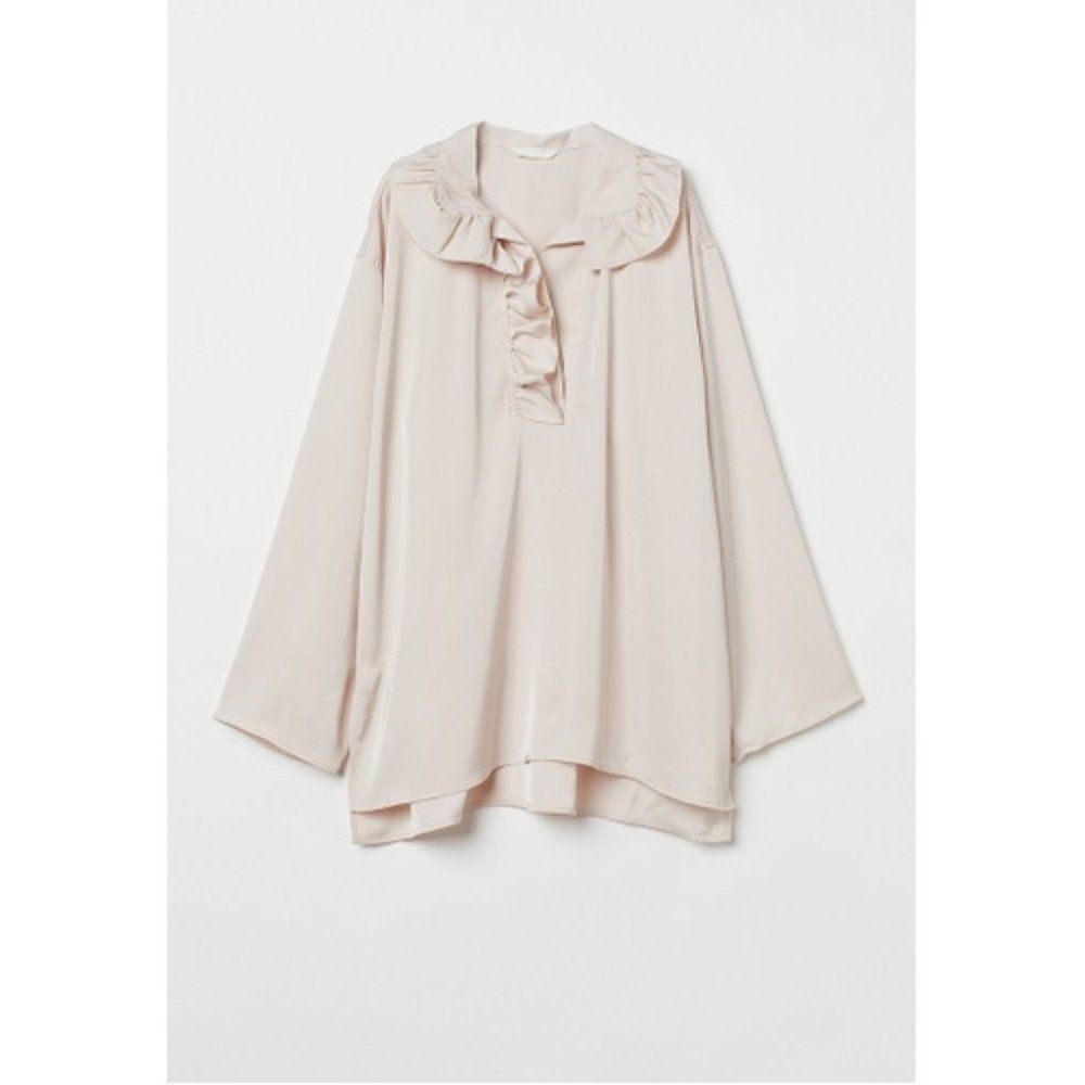 H&M Flounce-Collared Blouse - Picture 7 of 16
